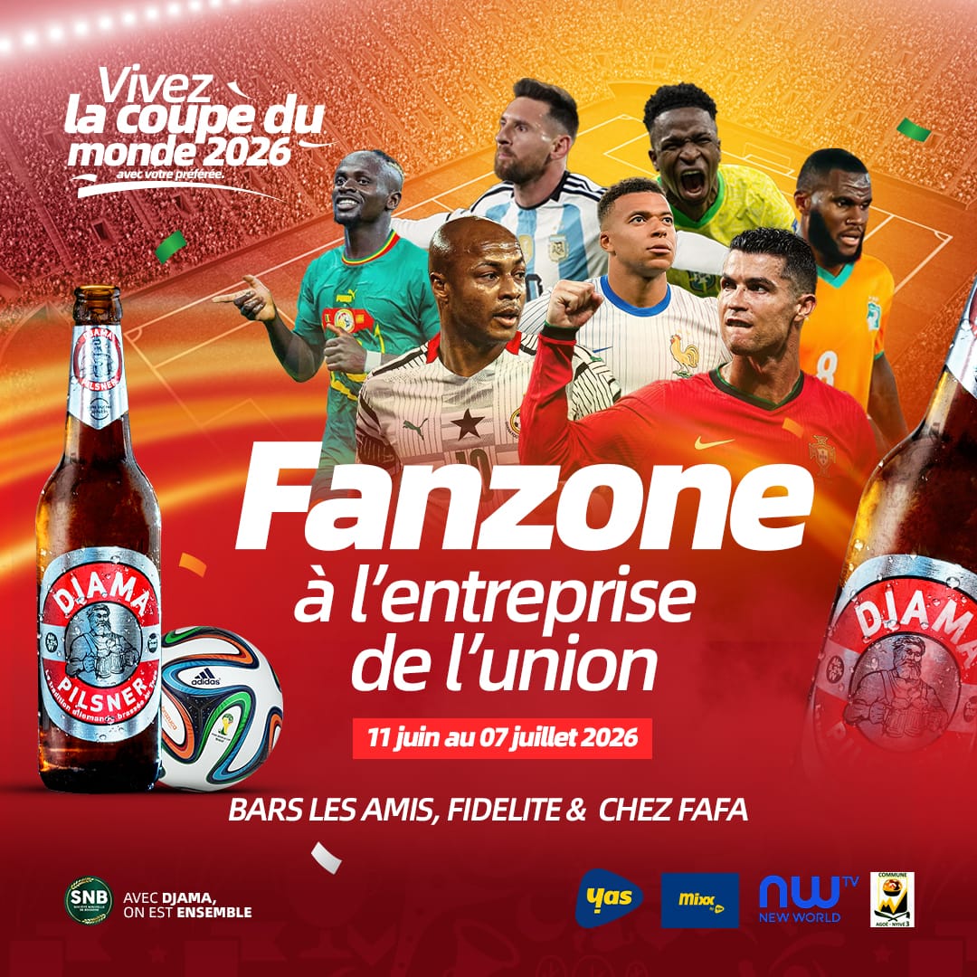 COUPE DU MONDE 2026 : La SNB crée l’événement aux Fan Zones Entreprise de l’union
